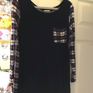 Plaid Tunic